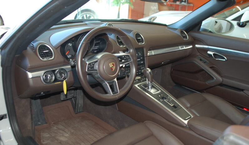 Porsche Boxster 718 2.0 300CV pdk Spyder Pelle Navi Led USB Lega pieno