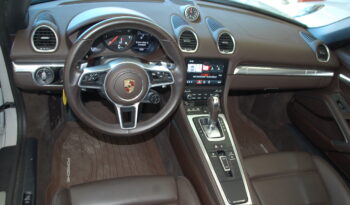 Porsche Boxster 718 2.0 300CV pdk Spyder Pelle Navi Led USB Lega pieno