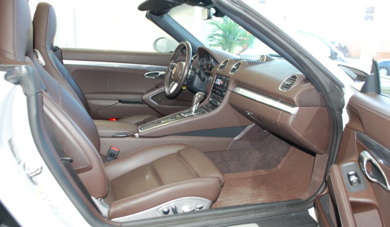 Porsche Boxster 718 2.0 300CV pdk Spyder Pelle Navi Led USB Lega pieno