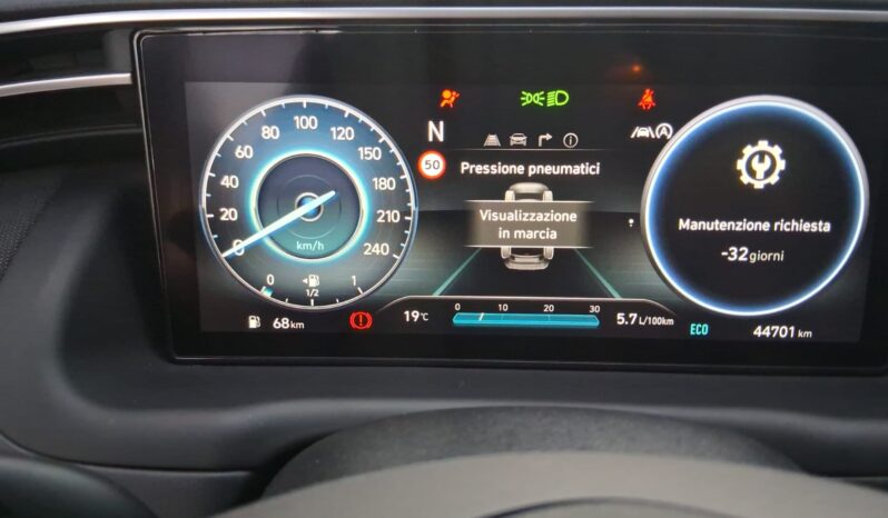 Hyundai TUCSON 1.6 crdi 48V 136CV Xtech Smart Sense Uff Italy Lega Led pieno